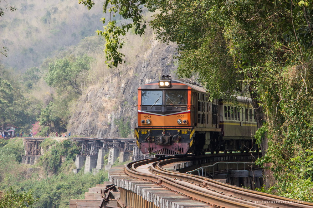 ถ้ำกระแซ ทางรถไฟสายมรณะ ท่องเที่ยวกาญจนบุรี